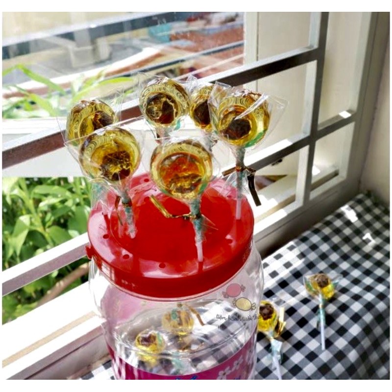 [Mã 267FMCGSALE giảm 8% đơn 500K] kẹo mạch nha ômai xí muội(1 cây kẹo )