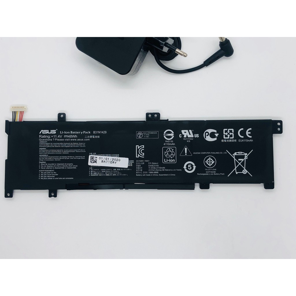 Pin ASUS K501 K501U K501UB K501UQ K501UW A501 – Mã Pin B31N1429 – Vi.deo thực tế