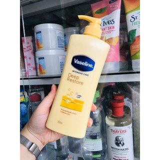 Dưỡng thể Vaseline Intensive Care Deep Restore Thái Lan 350ml