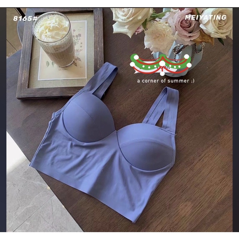 Áo lót su không gọng. Áo bra su croptop ôm ngực đẹp