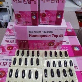 Viên sắt,viên bổ máu Hemoqueen Top chính hãng hàn quốc 100%