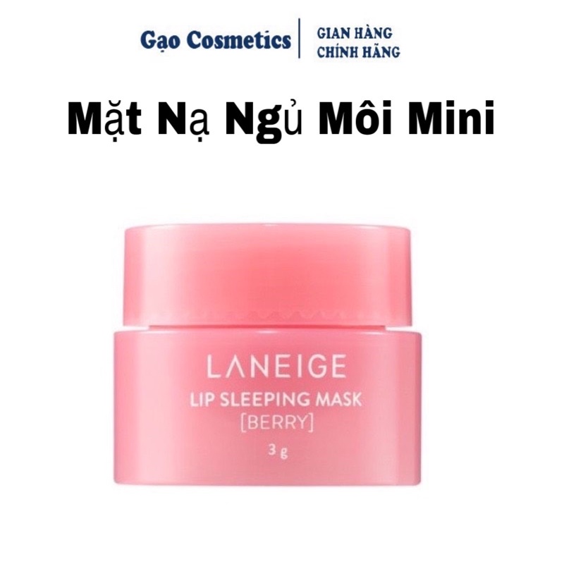 Mặt Nạ Ngủ Dưỡng Ẩm Môi Và Phục Hồi Môi Thâm L.aneige Lip Sleeping Mask 3g