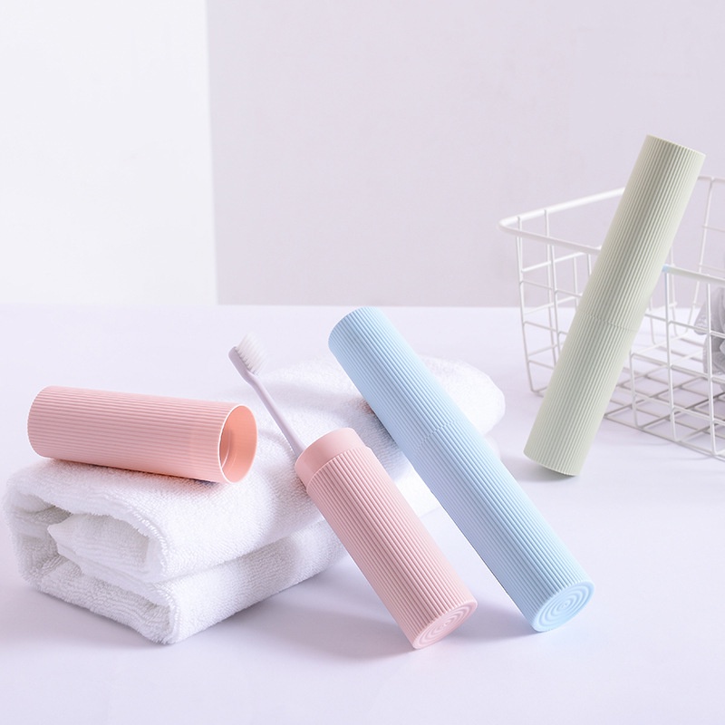 Hộp đựng bàn chải đánh răng Bella925 combo 2 hộp cho cặp đôi đi du lịch cắm trại