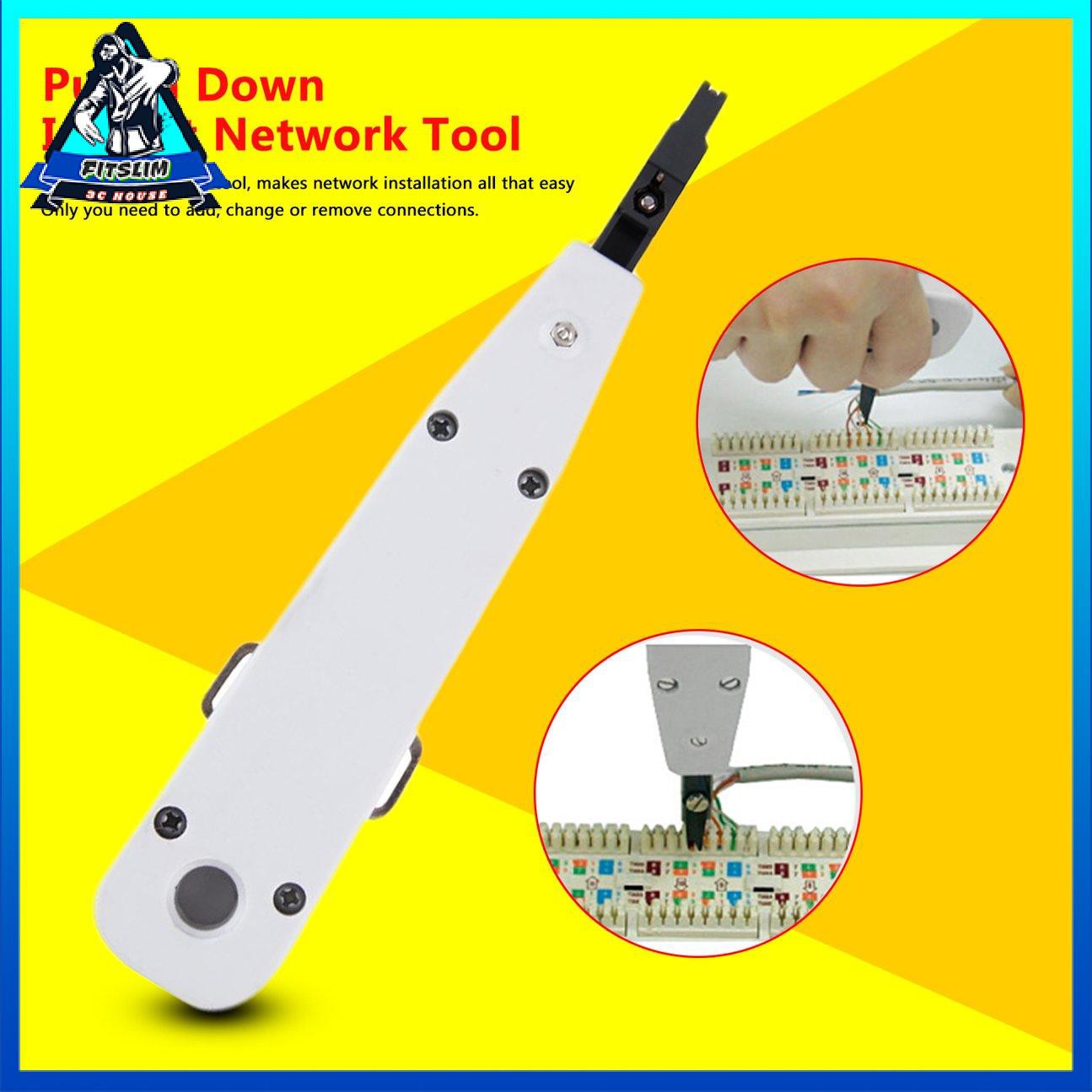 Dụng Cụ Hỗ Trợ Đục Lỗ Dây Cáp Mạng Rj11 Rj45 Cat5