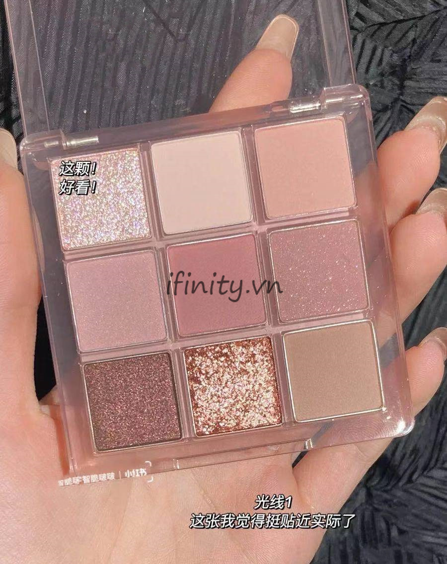 [Hàng mới về] Bảng phấn mắt Danlini 9 màu có nhũ lấp lánh hợp thời trang | BigBuy360 - bigbuy360.vn