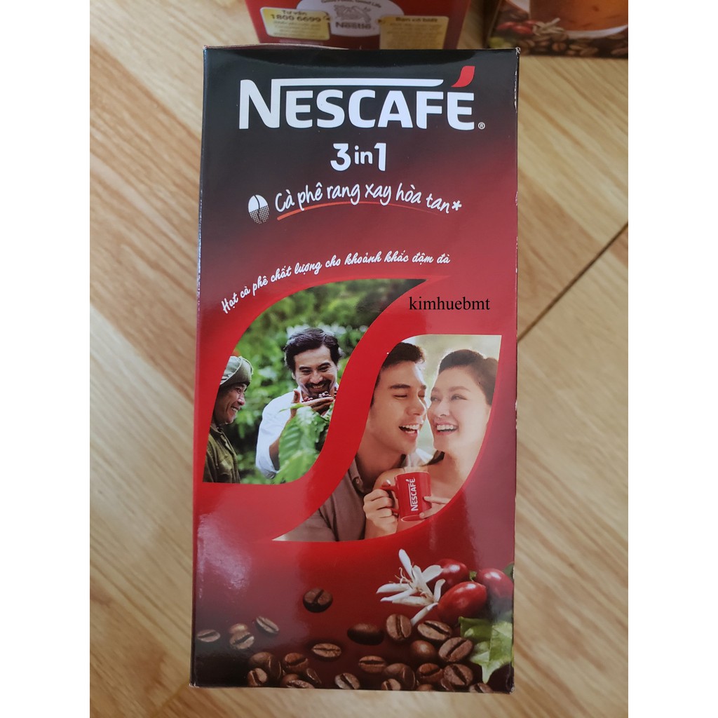 Nescafe Đậm Đà Hài Hòa 3 in 1 (1 hộp=20 Gói 17g)