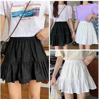 Chân Váy Xòe 2 Tầng 🦋 Đầm Nữ Chất Voan Kèm Lót 2 Màu 🦋 CV13