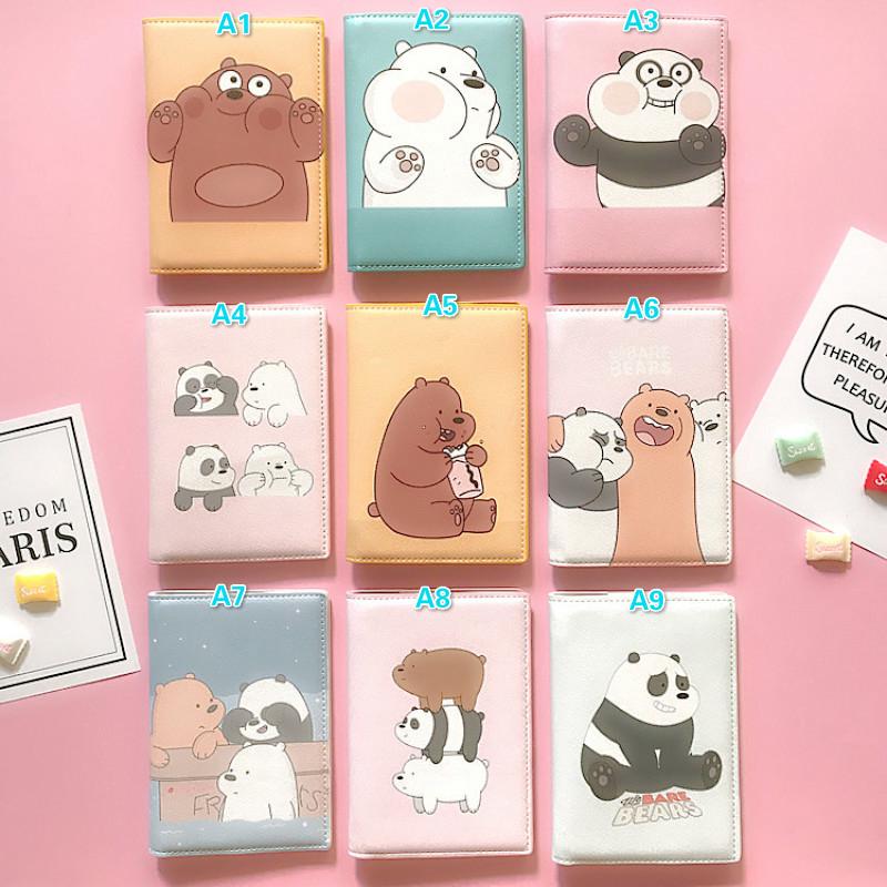 Bear Travel Passport Cover Túi đựng hộ chiếu chống nước Tài liệu hộ chiếu