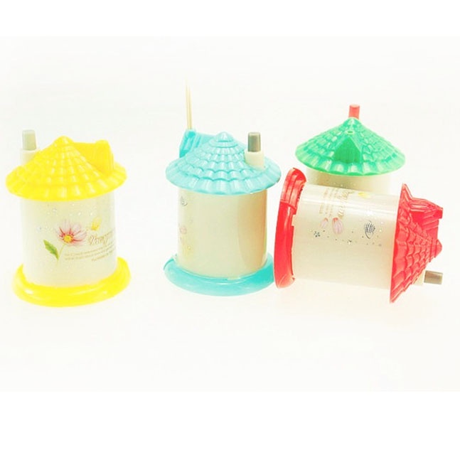 Lọ Đựng Tăm Xỉa Răng Tự Động Hình Ngôi Nhà