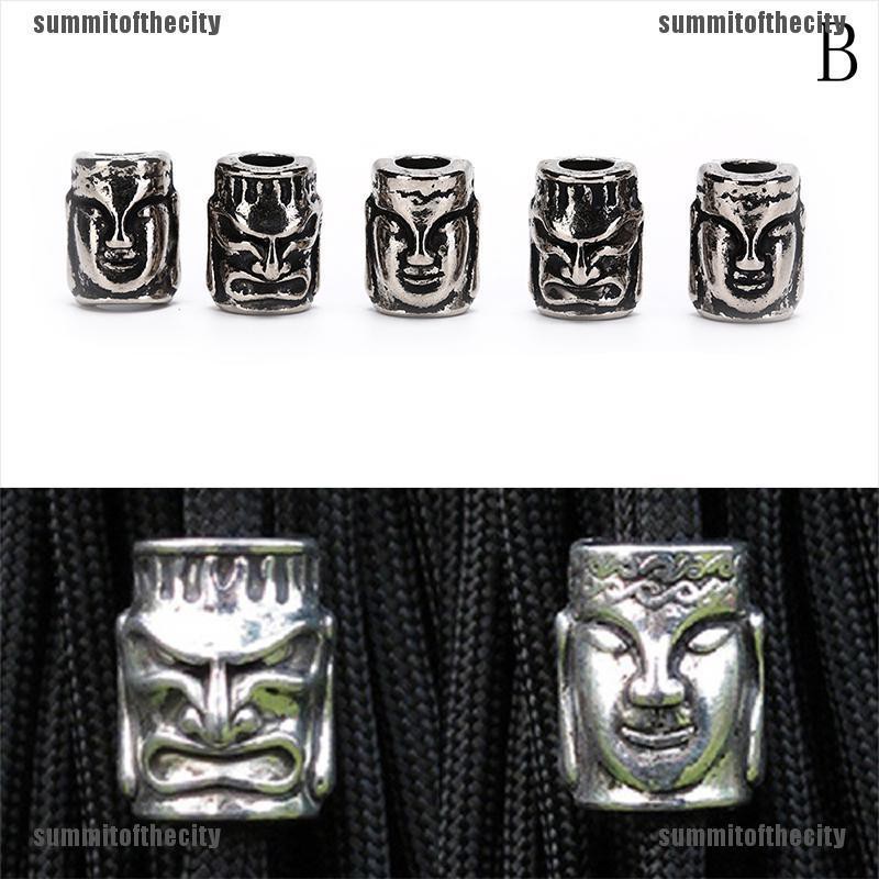 Set 5 Vòng Tay Paracord Hình Đầu Lâu