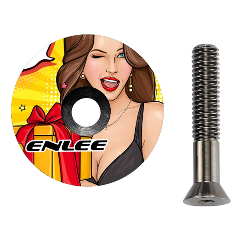 Vỏ Bọc Trang Trí Nút Phuộc Trước Và Nắp Ốc Vít Dành Cho Xe Đạp MTB