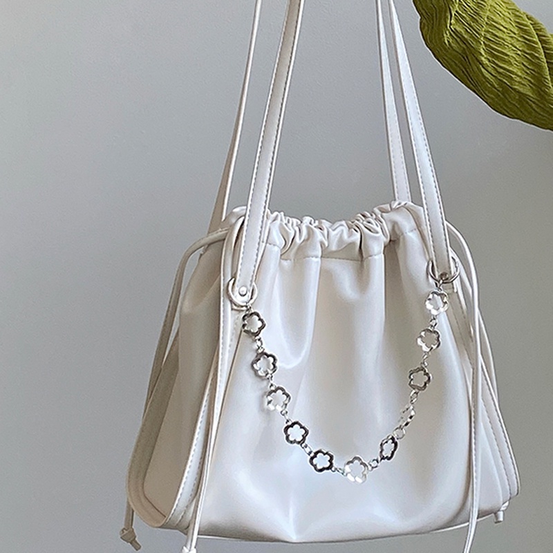 Túi tote Dây Rút Đeo Vai Sức Chứa Lớn Siêu Mềm Cho Nữ