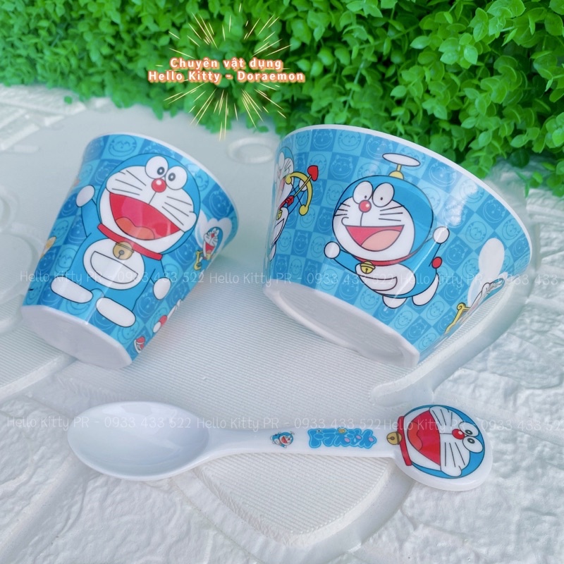 Set combo bàn ăn Doremon Doraemon