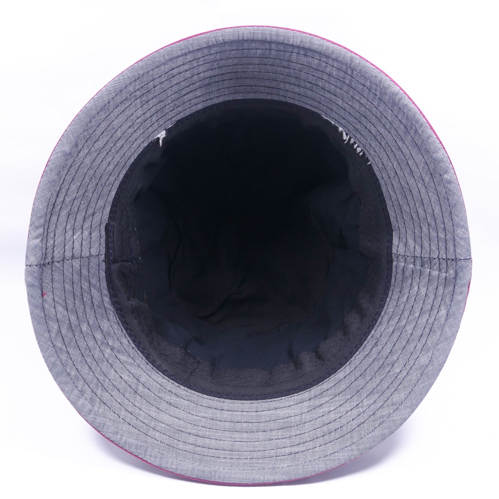 Nón bucket 2 mặt jean loang cá tính thêu chữ NY - Chất liệu vải Jeans oát mềm thích hợp cho nam và nữ