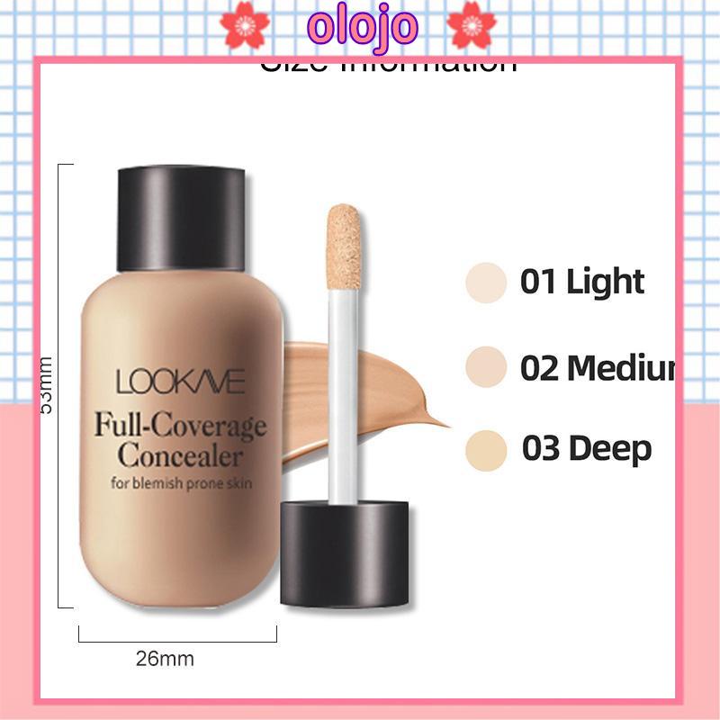 ⚜️Kem nền trang điểm 12ml lâu trôi làm sáng da