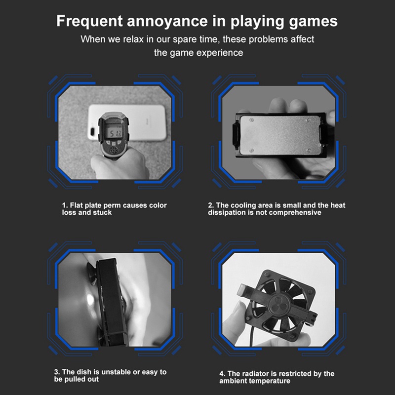 Quạt Tản Nhiệt DL05-PAD Kèm Bộ Tản Nhiệt Bán Dẫn Chuyên Dụng Cho Máy Tính Bảng iPad