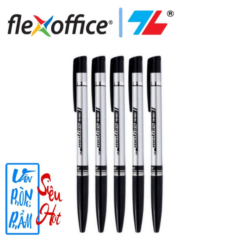 Bút Bi MATIXS/Flexoffice/ Thiên Long FO-024/VN, 20 cây/ Hộp