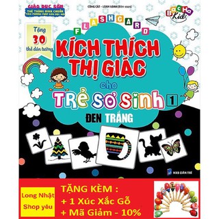 Đồ Chơi 💖FREESHIP💖 Giảm 20K Khi Nhập [ DOCHOI20k]-Thẻ Kích Thích Thị Giác Cho Trẻ Sơ Sinh