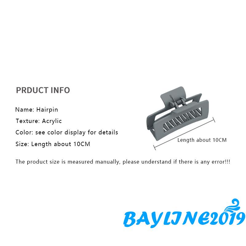 Kẹp tóc càng cua chống trượt giữ chắc dành cho nữ