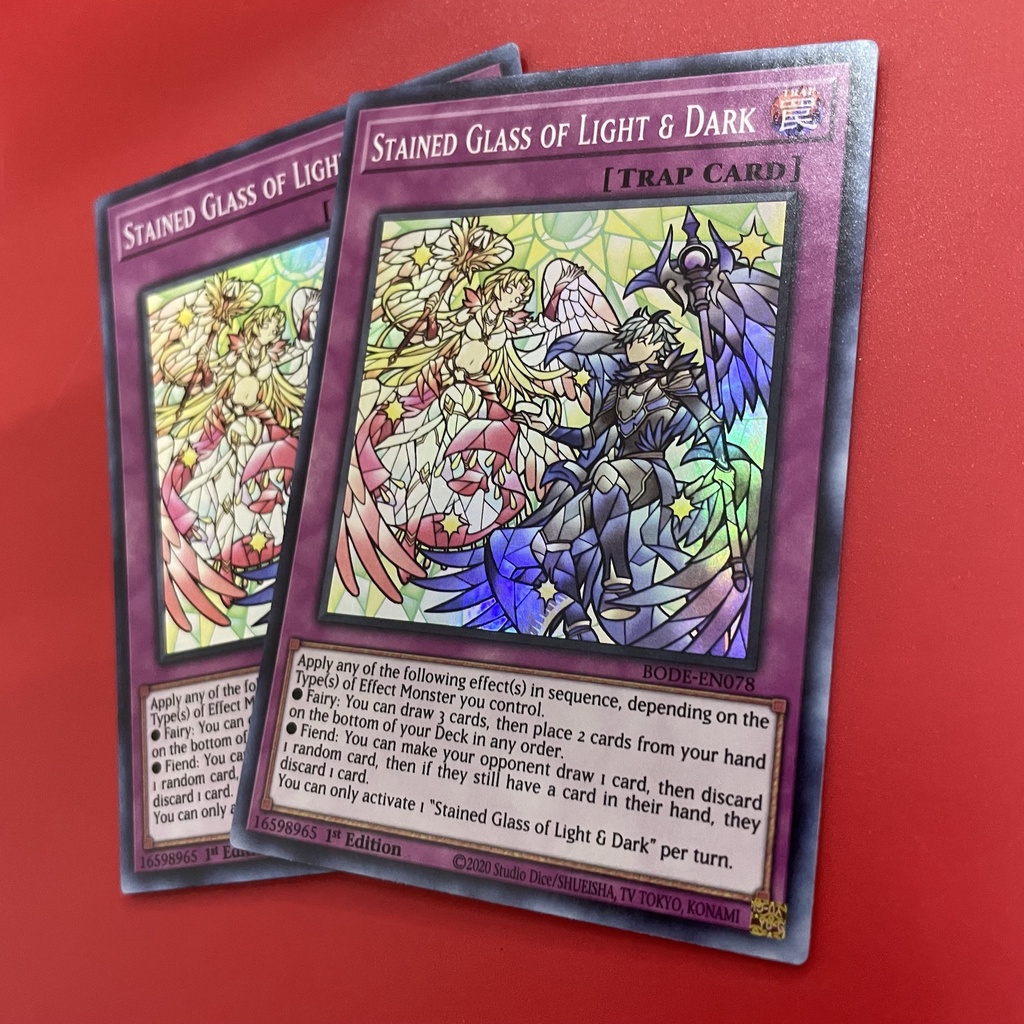 Stained Glass of Light & Dark