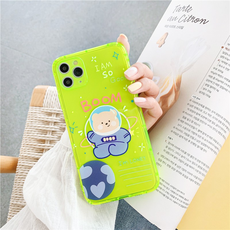 Ốp lưng iphone Cute Boom neon dẻo mềm 5/5s/6/6plus/6s/6splus/7/7plus/8/8plus/x/xr/xs/11/12/pro/max/plus/promax