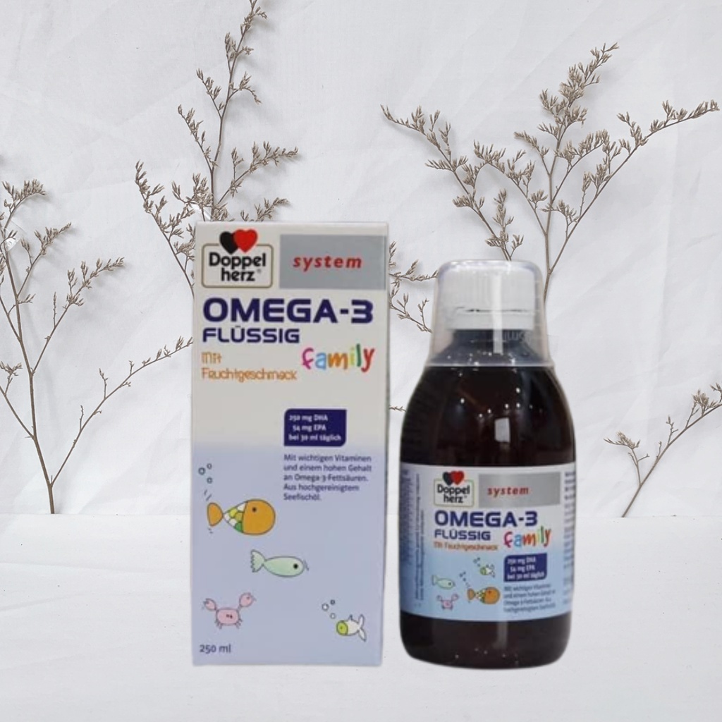 Siro omega3 family, bổ sung omega, dha, epa giúp bé phát triển toàn diện - ảnh sản phẩm 1