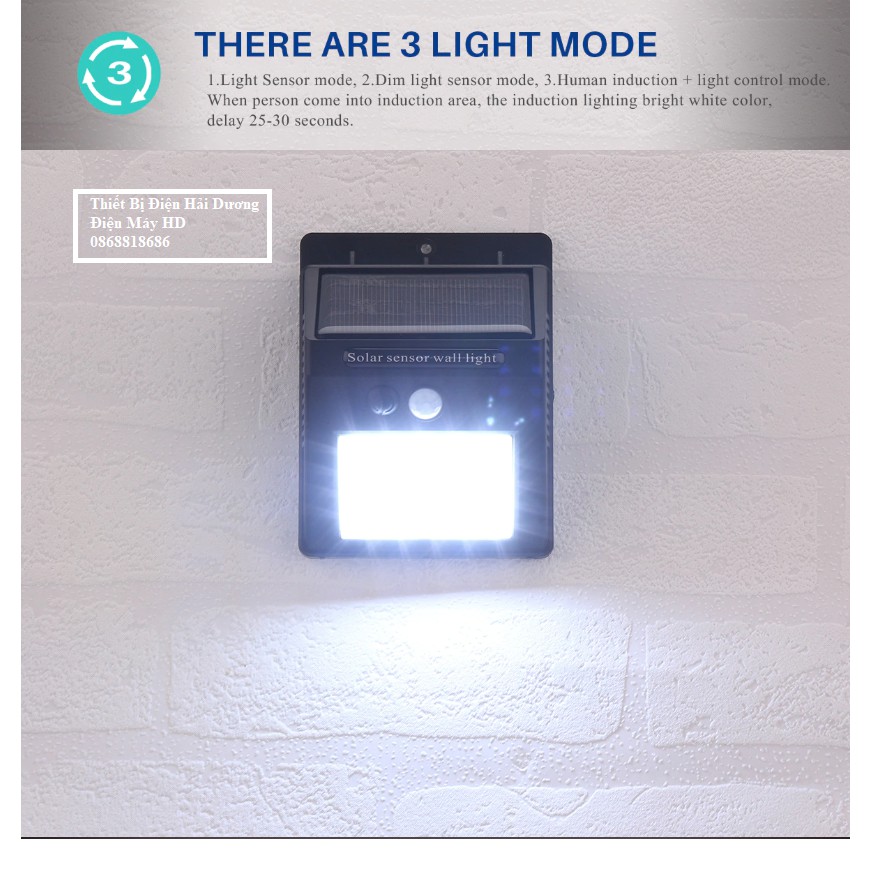 Bộ 8 Đèn Led Năng Lượng Mặt Trời + Bóng Led T64