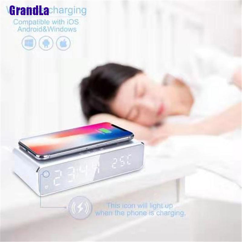 Đồng Hồ Báo Thức Để Bàn Tương Thích Với Điện Thoại