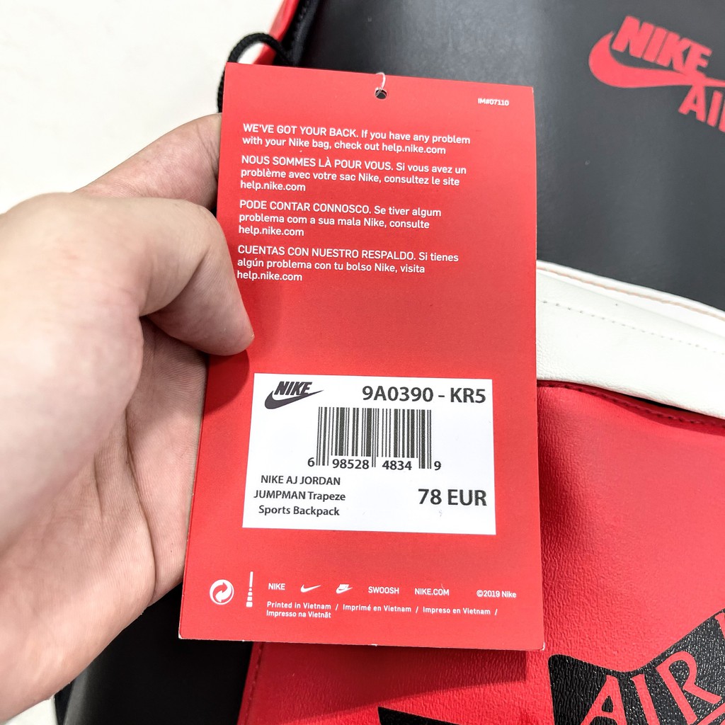 Balo Đi Học Thể Thao Nam Chống Nước AIR JD 2021 [ XUẤT XỊN ]