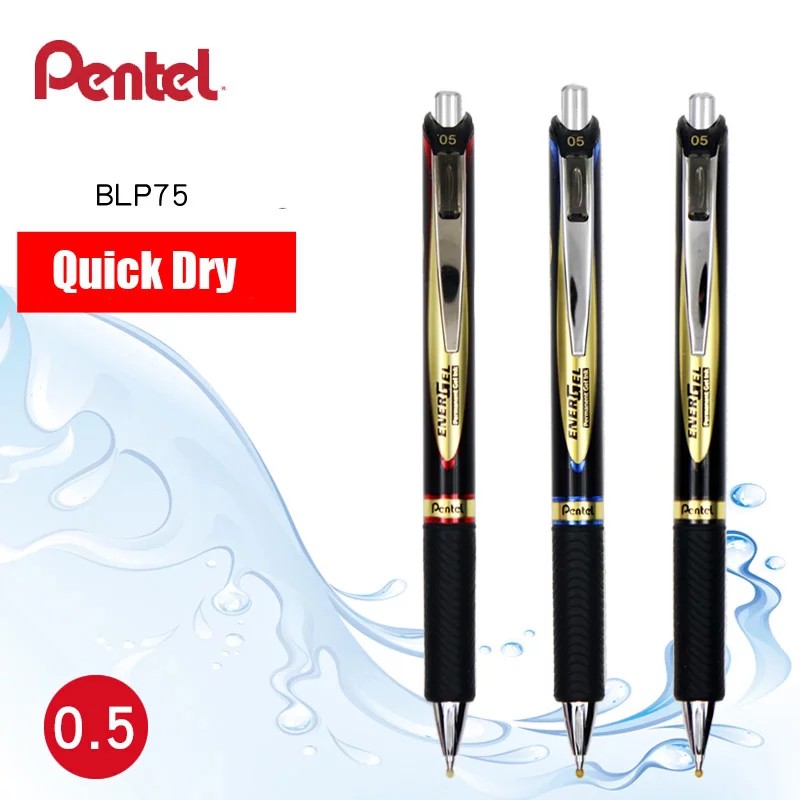 Bút Mực Dầu Pentel BLP75 Và BLP77 | Thiết Kế Sang Trọng | Không Phai Không Thấm Nước | Nhiều Màu Mực