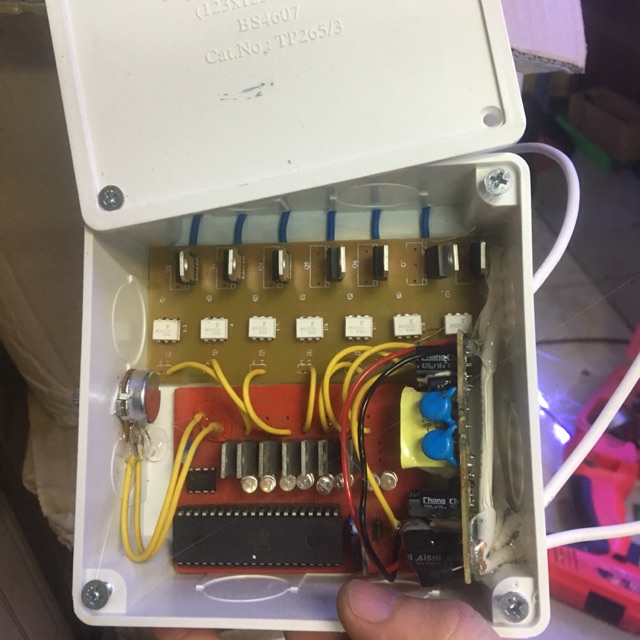 Mạch khiển led 220V chương trình tuỳ chọn