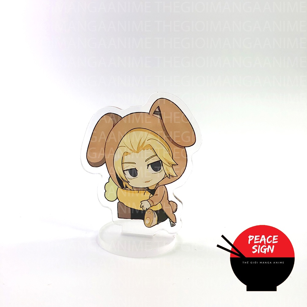 ( THỎ ) Standee mini TOKYO REVENGERS tượng acrylic anime mica chibi trang trí trưng bày mô hình