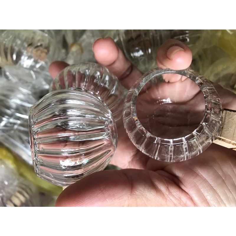 Cóng thuỷ tinh loại dày dùng cho chim choè đất, chim tiểu mi