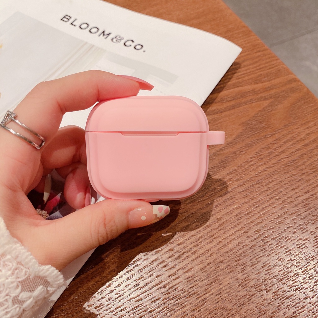 Case Ốp Vỏ Sò Dành Cho Airpods 3 Kèm Khóa