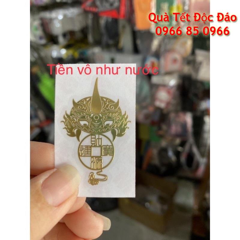 Linh phù dán mặt lưng điện thoại iphone và android