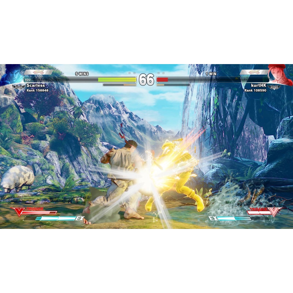 Đĩa Game PS4 Street Fighter V