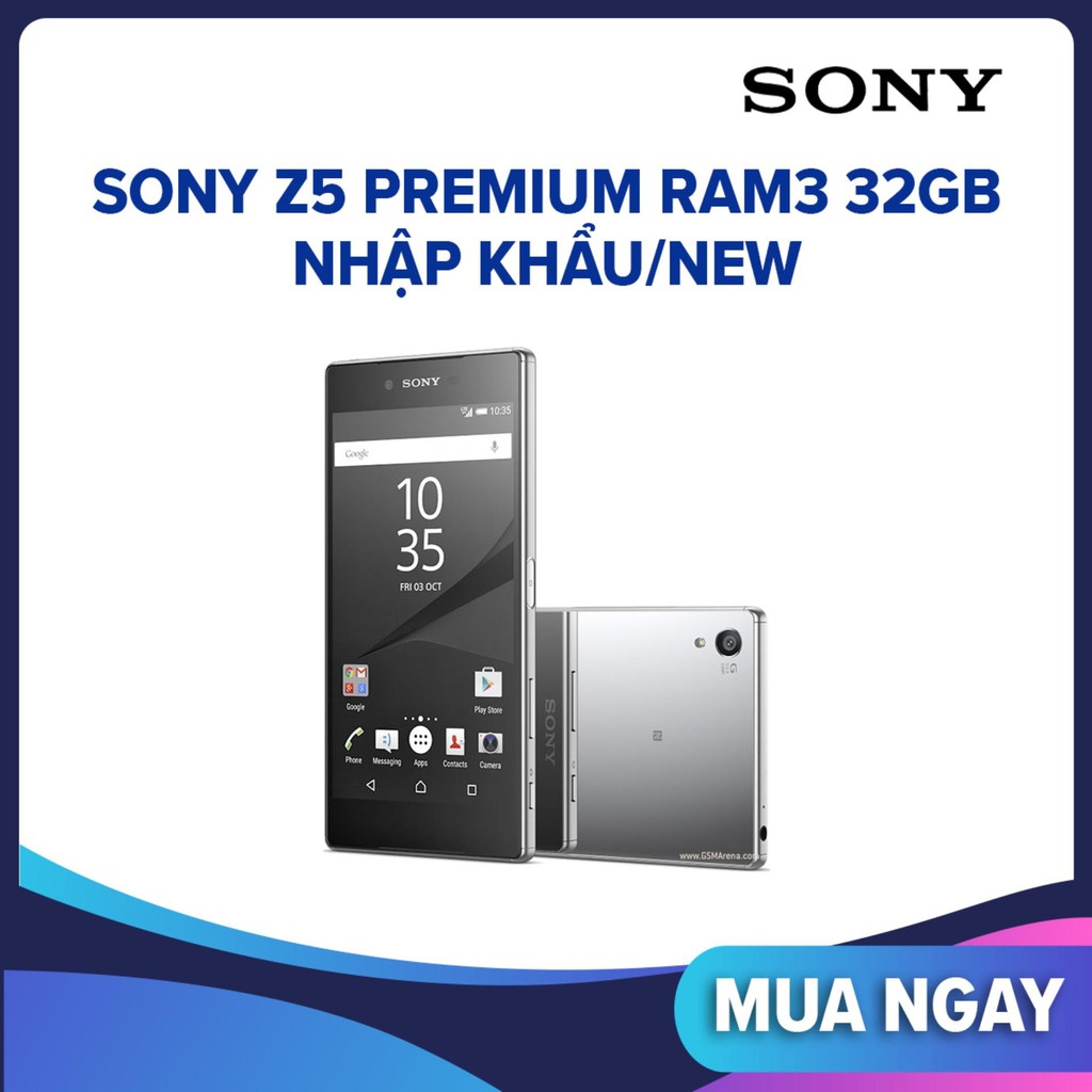 điện thoại Sony Xperia Z5 Premium ram 3G/32G mới Chính hãng - Chơi Game mượt