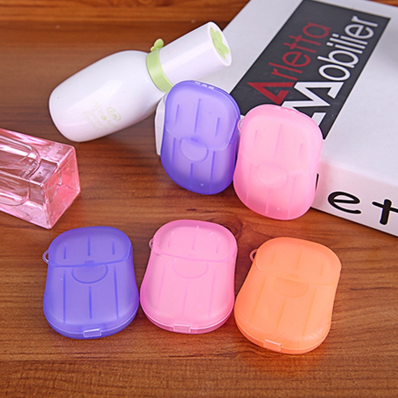 Hộp xà phòng giấy mini tiện dụng khi đi du lịch