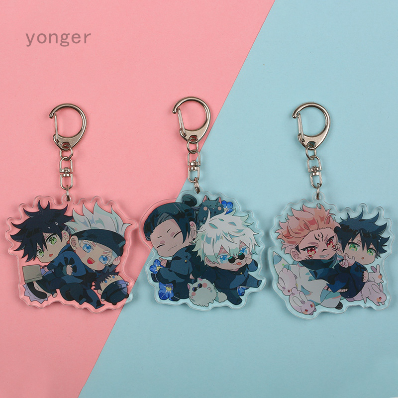 Móc Khóa Hình Nhân Vật Anime Jujutsu Kaisen Bằng Nhựa Acrylic
