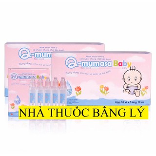 Nước muối sinh lý vô khuẩn cho bé Q - Mumasa Baby