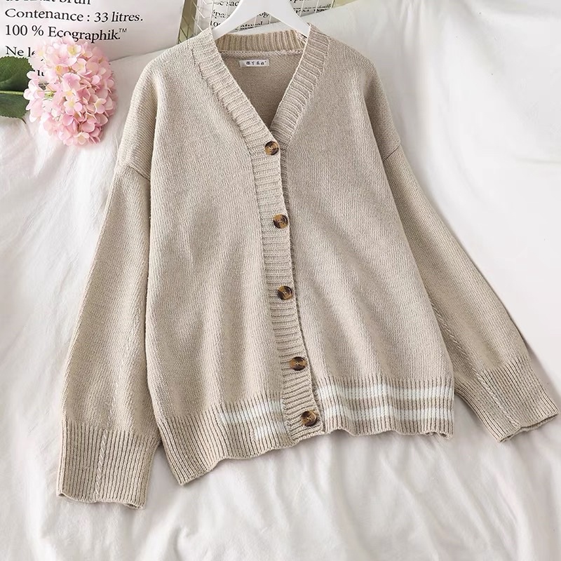 Áo len cardigan ulzzang HQ kèm ảnh thật ở cuối ❣️🌸
