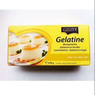 Lá gelatin Gelita Đức 10 lá (1 lá xấp xỉ 2.5g)