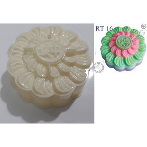 Khuôn nhựa rau cau trung thu 10cm - VT