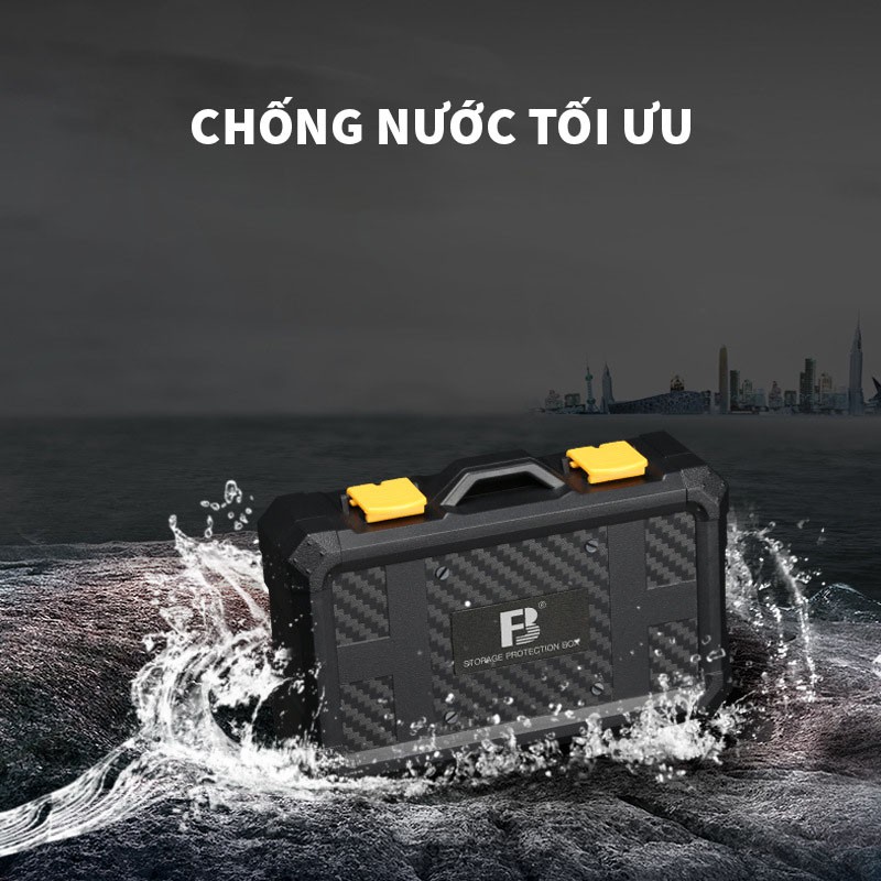 Hộp đựng thẻ nhớ SD, TF, micro SD, thẻ CF, Pin máy ảnh chống va đập và chống nước hàng chính hãng