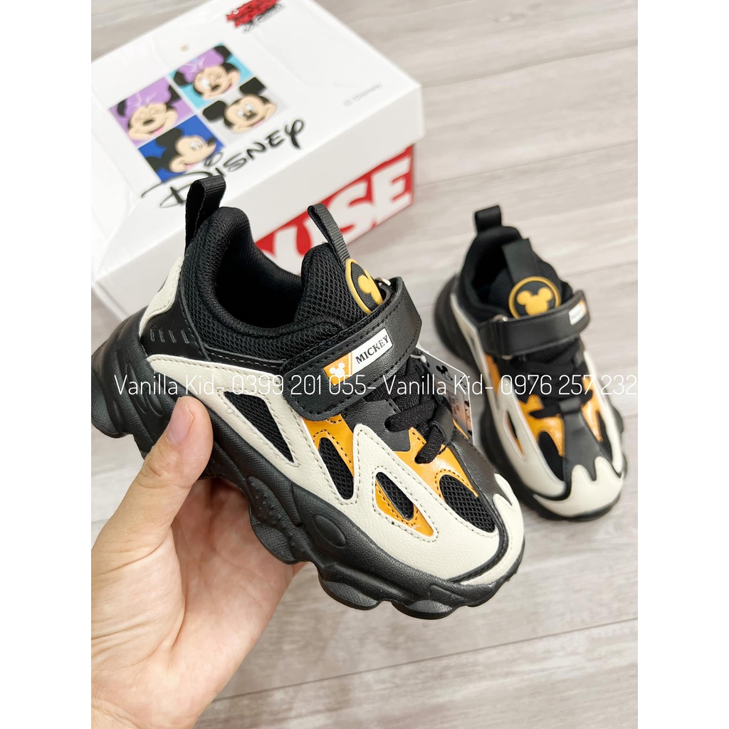 Giày thể thao mickey full box dư xịn cho bé