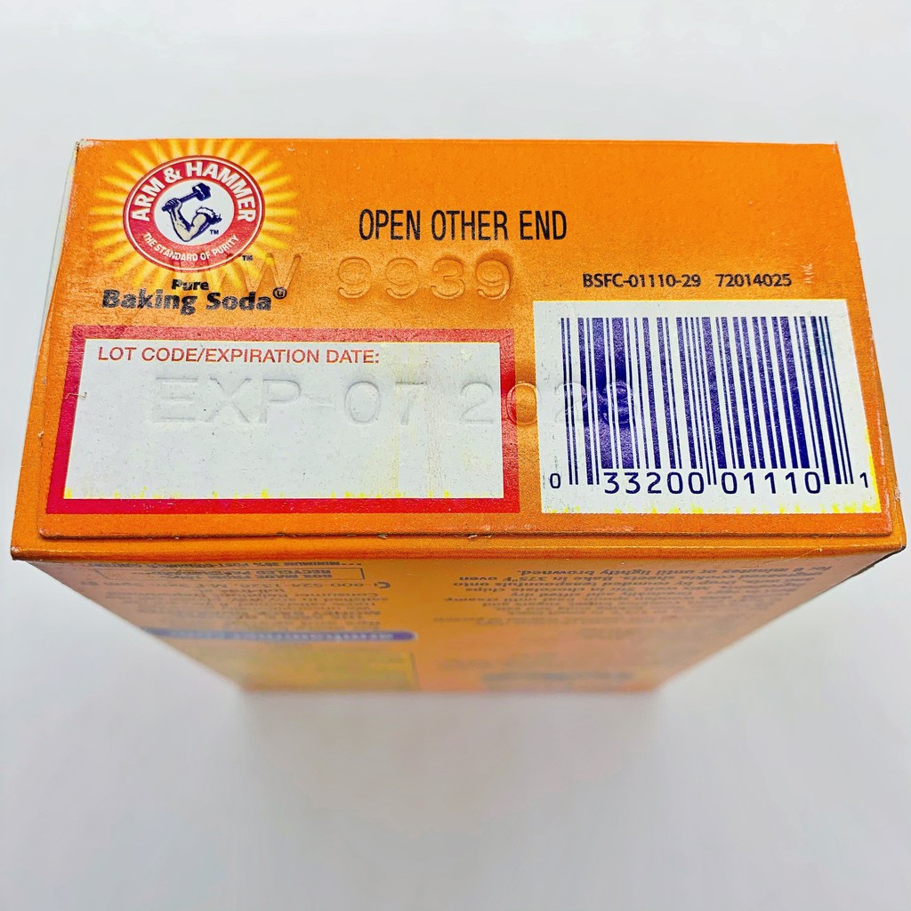 Bột Đa Công Dụng Pure Baking Soda Arm Hammer USA 454g