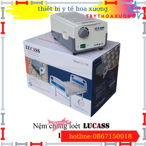 [ Hàng Chính Hãng] Đệm Hơi, Đệm Chống Loét Lucass LC138 Công Nghệ Mỹ
