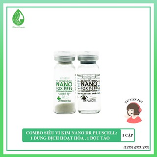 Combo Siêu vi tảo NANO TOX PEL Dr Pluscell_ tảo dr pluscell