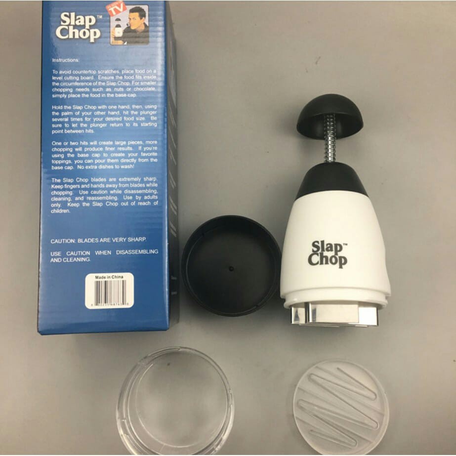 Bộ Dụng Cụ Cắt Thái Rau Củ Đa Năng SLap Chop (Đen)