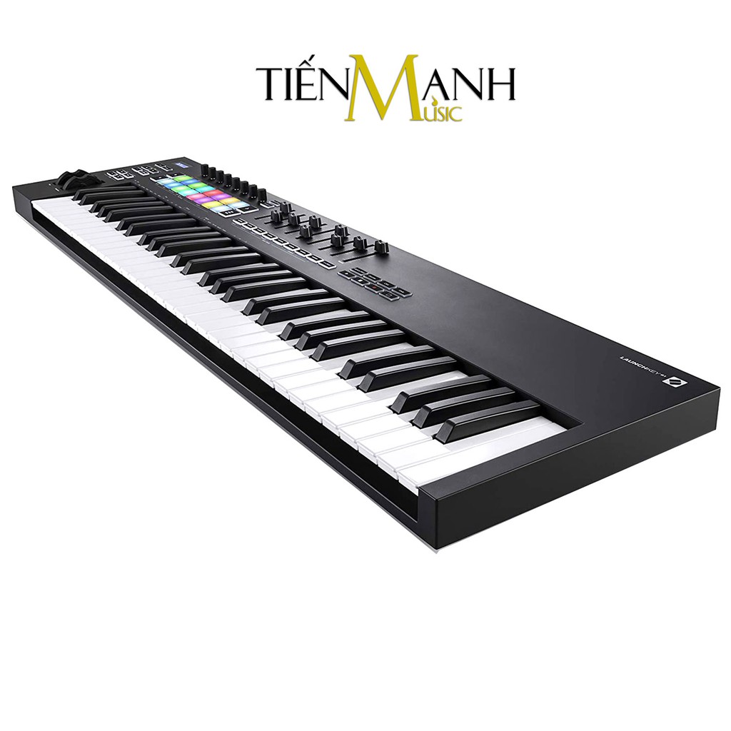 Novation Launchkey 61 MK3 Bàn phím sáng tác - Sản xuất âm nhạc Producer Keyboard Controller Ableton Live